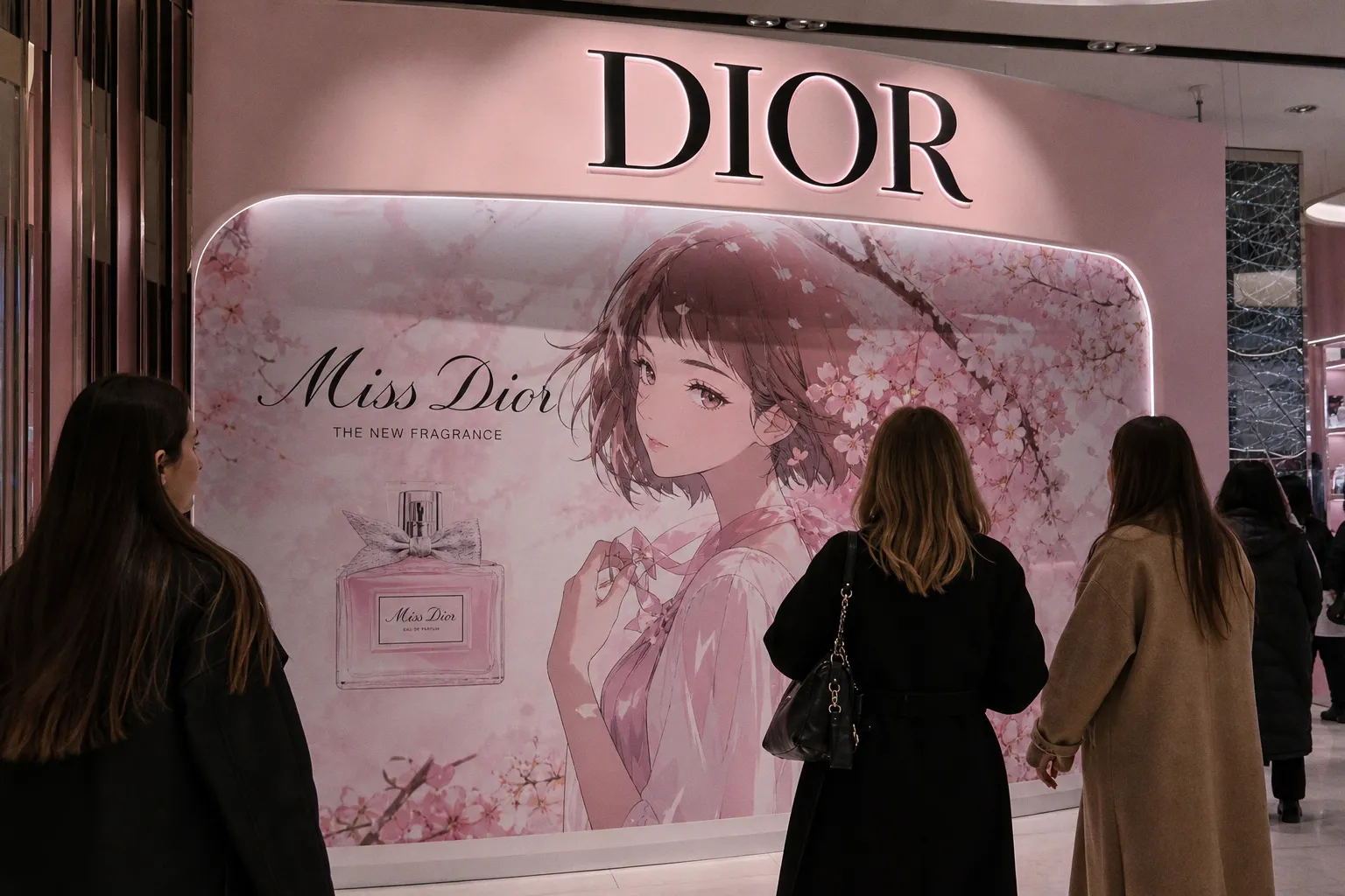 Dior Beauty выпустили авторское аниме для продвижения аромата Miss Dior