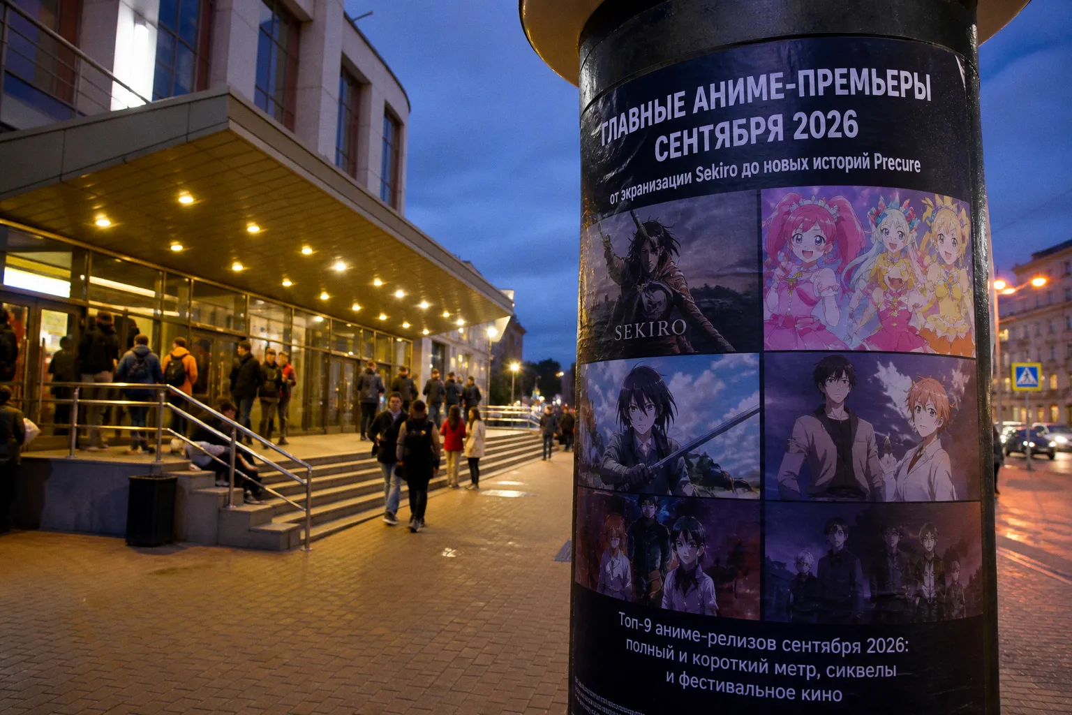 Главные аниме-премьеры сентября 2026: от экранизации Sekiro до новых историй Precure